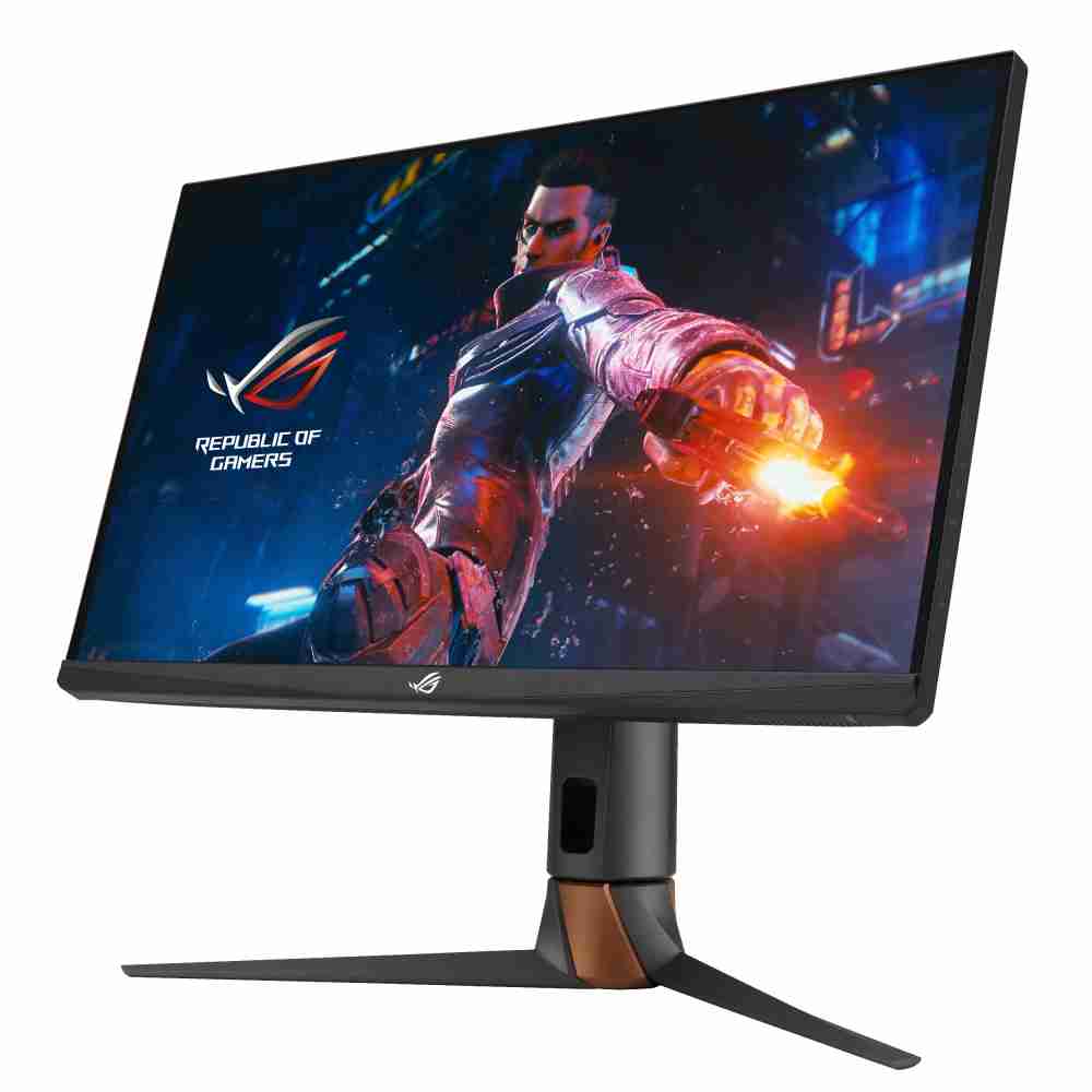 华硕ASUS ROG Swift 360Hz PG27AQN，，，，采用尊龙集团全新可支持ULMB2技术的高阶电竞显示器，，，，为电竞玩家打造突破以往的急速游戏体验。。。（图片来源：ASUS提供）